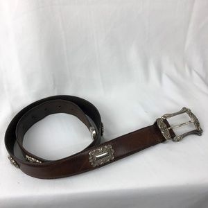 Vintage '96Fossil Belt with Metal embellishment M
